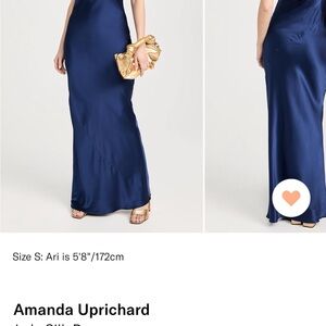 Amanda Uprichard
Jade Silk Halterneck Maxi Dress